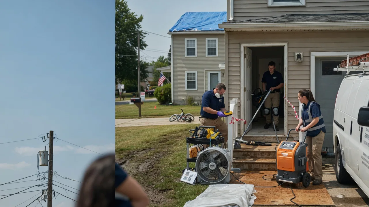 Water Damage Repair in Port Byron, IL near me